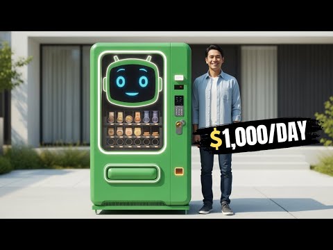 Make Money From Home With These 15 Food Vending Machines! Extra Income