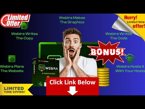 WEBIRA Review (OTO + Bundle Deal) – Walkthrough Demo – Webira AI-Powered Website Builder Reviews