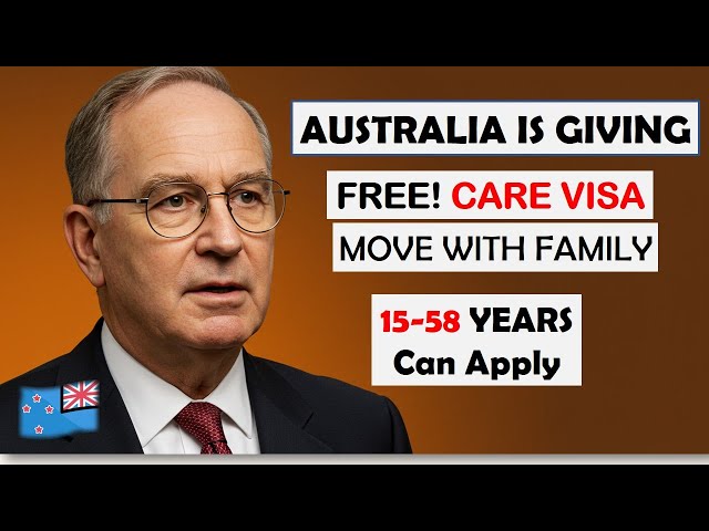 Move to Australia in 2026 as a Caregiver | No Experience, No Degree Required!