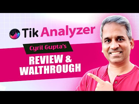 TikAnalyzer Review – TikTok Marketing & Analysis Software