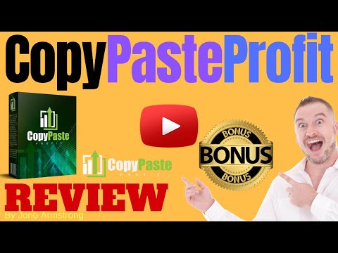 Copy Paste Profit Review ⚠️ WARNING ⚠️ DON'T GET THIS WITHOUT MY 👷 CUSTOM 👷 BONUSES!!