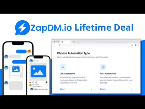 Automate Replies, Book Calls, and Drive Sales from Instagram with ZapDM Lifetime Deal