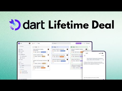 Dart AI Project Management – Lifetime Deal For Chat-Based Task Automation and Roadmaps