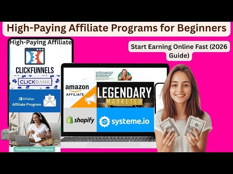 High-Paying Affiliate Programs for Beginners: Start Earning Online Fast (2026 Guide)