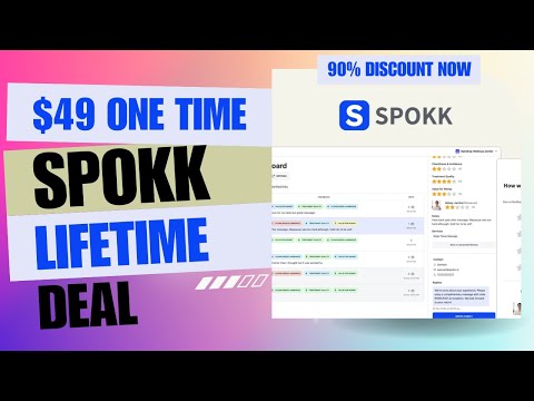 🤑🤑 Spokk Lifetime Deal | Turn Feedback into Sales in Seconds | $49 Lifetime Deal | 90% Off Now