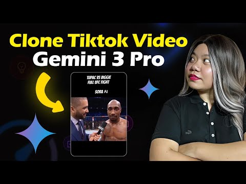 Copy Any Viral TikTok Using Gemini 3 Pro — Step-By-Step Guide