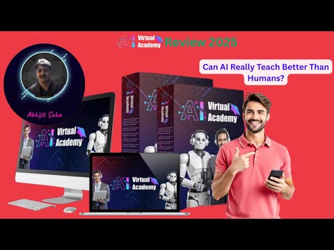 AI Virtual Academy Demo Video+Review 2025: Can AI Really Teach Better Than Humans?