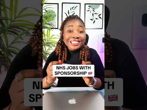 Currently Job Sponsorship Vacancies in NHS 🇬🇧