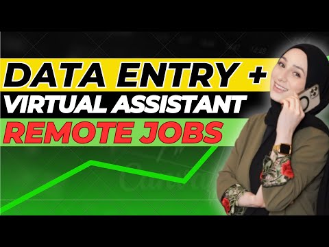 20 Easy Remote Data Entry+Virtual Assistant Jobs Hiring Now (Work From Home)
