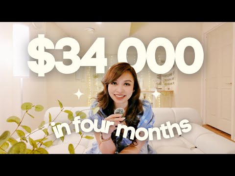 what i learned making $34K in 4 months from content creation