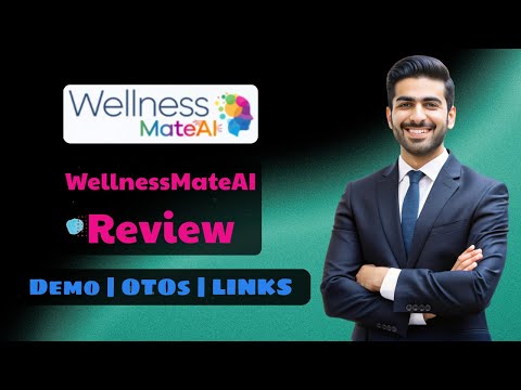 WellnessMateAI Review: In-Depth Walkthrough + Demo + OTO 🔥 All 6 OTO and front end links here 👇