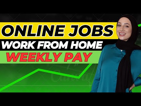 23 Online Work From Home Jobs That Pay Weekly