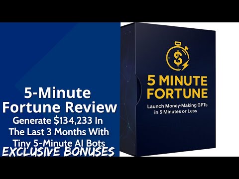 5-Minute Fortune Review | Generate $134,233 In The Last 3 Months With Tiny 5-Minute AI Bots