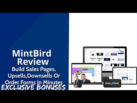 MintBird Review | Build Sales Pages, Upsells, Downsells Or Order Forms In Minutes | Exclusive Bonus