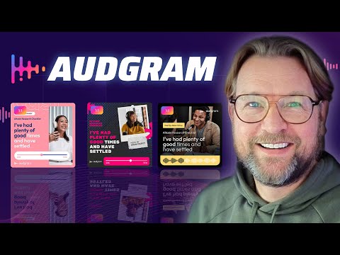 AudGram Review: Transform MP3s into Eye-Catching Video Podcasts | Full Walkthrough