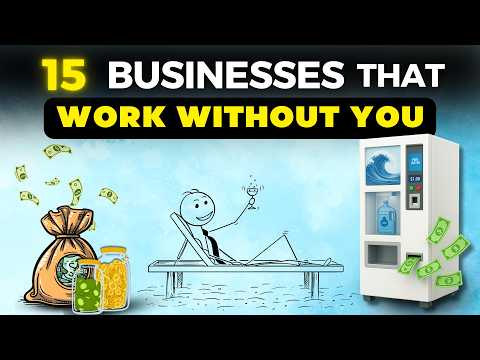 🚀 How to MAKE MONEY with 15 Businesses that RUN on Their OWN | You Didn’t Know Them 💡