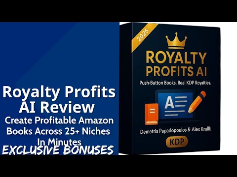 Royalty Profits AI Review | Create Profitable Amazon Books Across 25+ Niches In Minutes