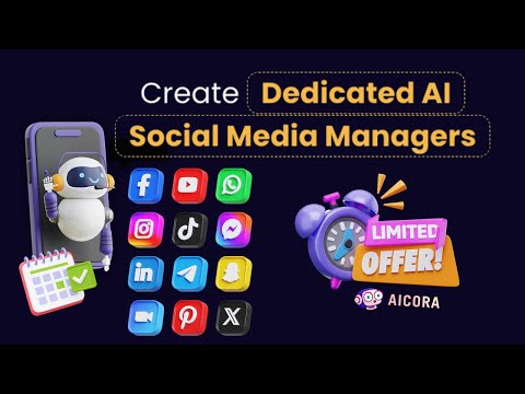 AICora: The World’s First AI Social Media Automation Platform (100% Autopilot!)