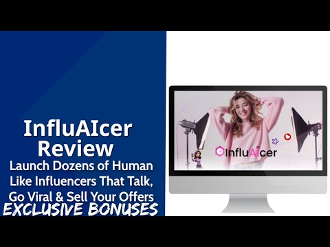 InfluAIcer Review | Launch Dozens of Human-Like Influencers That Talk, Go Viral & Sell Your Offers