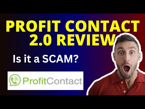 Profit Contact 2.0 Review | What it is? Is it a SCAM?