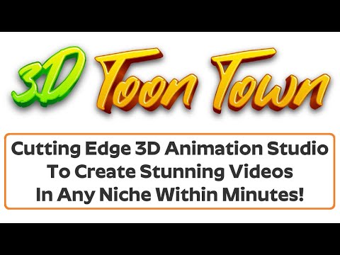 3D Toon Town Review Bonus – Create Personalized Pro 3D Animation Videos in Minutes