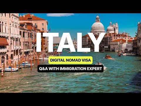 Italy Digital Nomad Visa Options with EXPERT: Eligibility, Application, Duration, Renewal, Taxes…