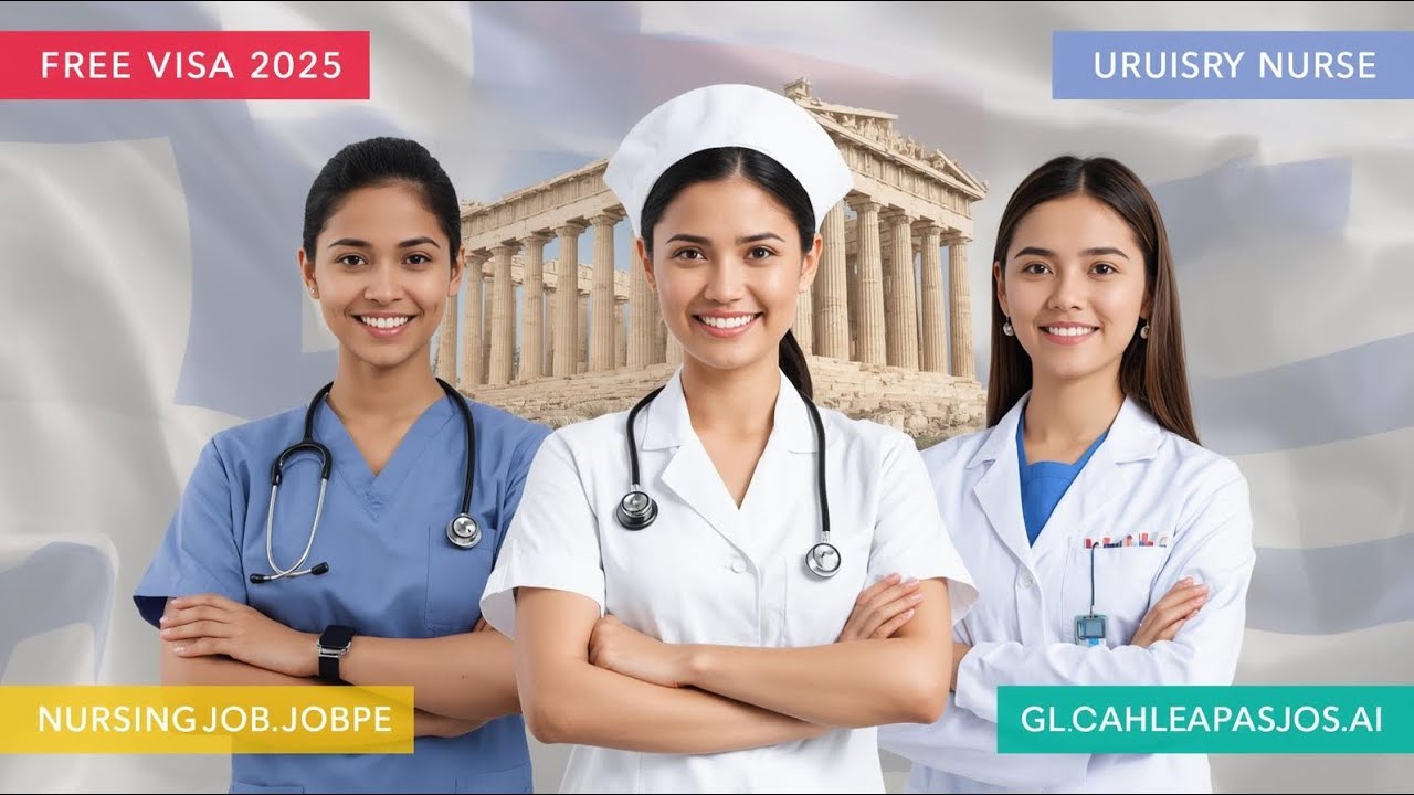 Nursing Jobs in Greece with FREE Visa Sponsorship 2025 | How to Apply Step-by-Step