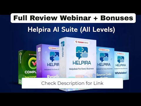 Full Helpira Review + Demo + OTOs (Upgrades) + Bonuses | Helpira OTO | Helpira Bonuses