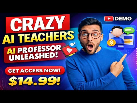 AI Professor Review 2025 🚀 Create Human-Like AI Teachers & Earn Online (Demo)