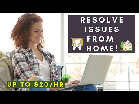 RESOLVE ISSUES FROM HOME | REMOTE WORK FROM HOME JOBS 2025