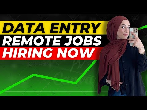Remote Jobs in 2026: 4 Remote Data Entry Jobs Hiring (Work From Home)