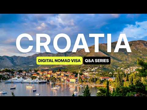 Croatia Digital Nomad Visa Options Detailed with TOP Immigration Expert Marko / CR Q&A Series