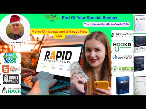 James and Max 2025 End Of Year Special Video+Review: The Ultimate Bundle to Crush 2026