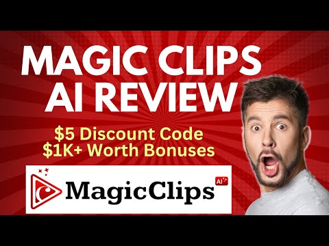 Magic Clips AI Review | Quick DEMO, $5 Discount Code & Bonuses