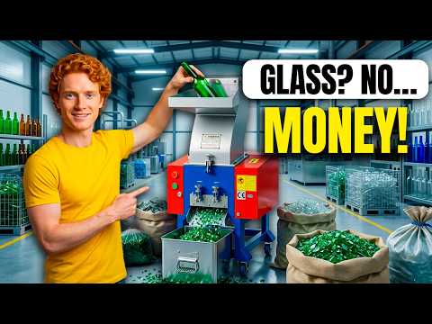 This MACHINE Turns GLASS into MONEY (and NO ONE Tells You)