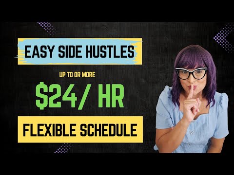 Work From Home REMOTE Jobs & Side Hustles | NO Experience, Flexible Schedule