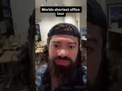 World's Shortest Office Tour..
