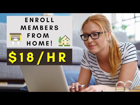 ENROLL MEMBERS FROM HOME | REMOTE WORK FROM HOME JOBS 2025