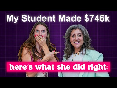 $746k From My Courses Using LinkedIn | Maria Wendt Review & Case Study