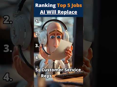 Top 5 jobs AI will replace