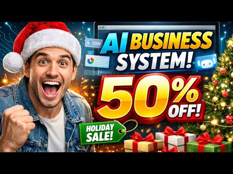 The AI Business Operating System That Replaces 10 Tools | HighLevel Holiday Deal 🎄