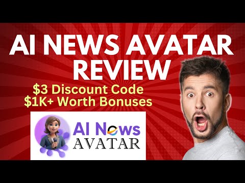 AI News Avatar Review | Quick DEMO, $3 Discount Code & Bonus