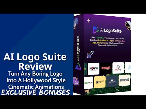 AI Logo Suite Review | Turn Any Boring Logo Into A Hollywood Style Cinematic Animations