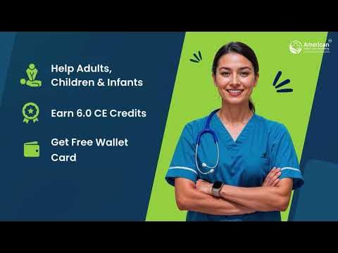 Online CPR and First Aid Certification | American Health Care Academy