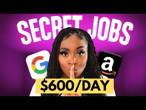 Secret WFH Jobs That Pay $600/Day (No Experience Needed)