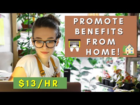 PROMOTE BENEFITS FROM HOME | PAID TRAINING | REMOTE WORK FROM HOME JOBS 2025