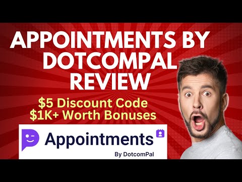 Appointments by DotComPal Review | Quick DEMO, $5 Discount Code