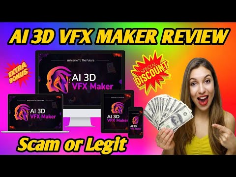 AI 3D VFX MAKER REVIEW – Create 3D VFX CGI Shorts, Reels & Commercial Ads in 2 Clicks!