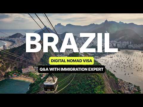 Brazil Digital Nomad Visa Options Detailed with TOP Immigration Expert Gabriela / CR Q&A Series