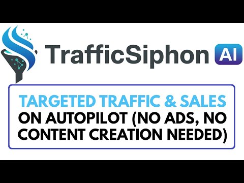 TrafficSiphon AI Review Demo Webinar Replay Bonus – Free Traffic & Sales AI Agent Tool